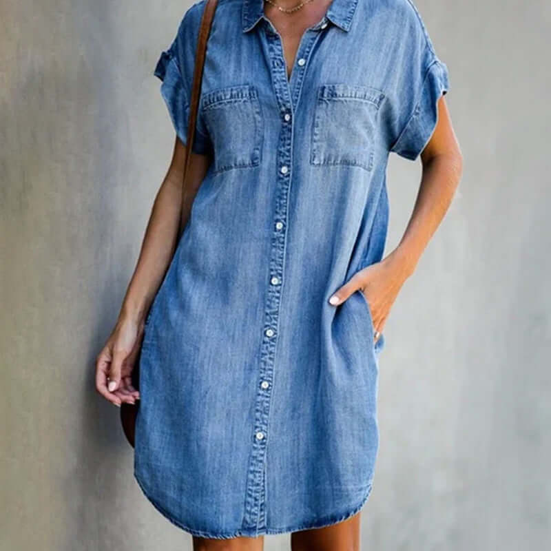 Valerie | Elegant Dress with Tummy Coverage