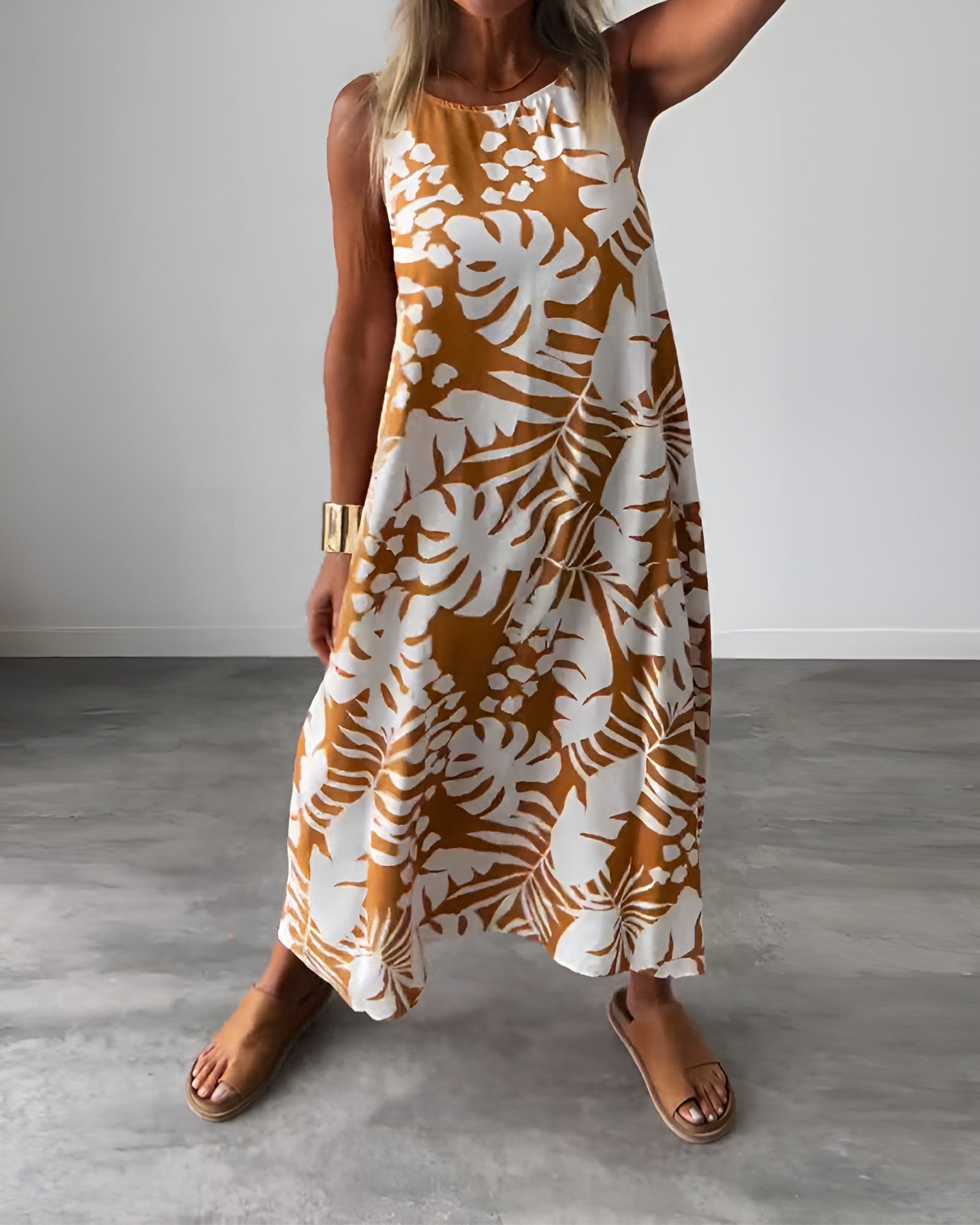 Charlotte | Elegant Sleeveless Maxi Dress