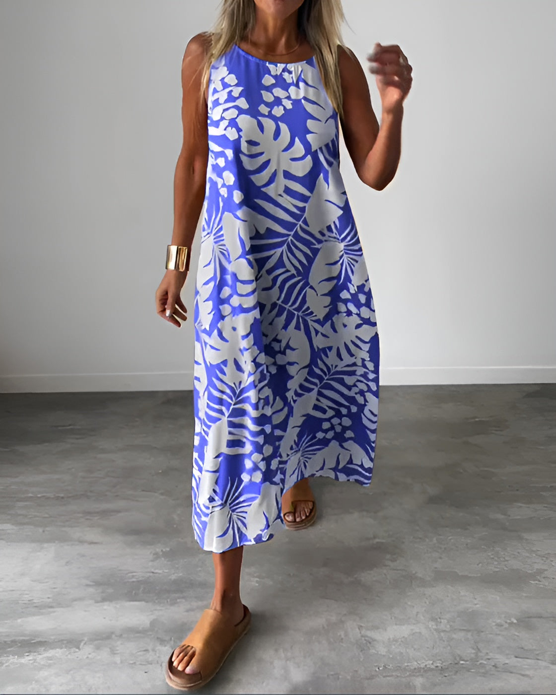 Charlotte | Elegant Sleeveless Maxi Dress