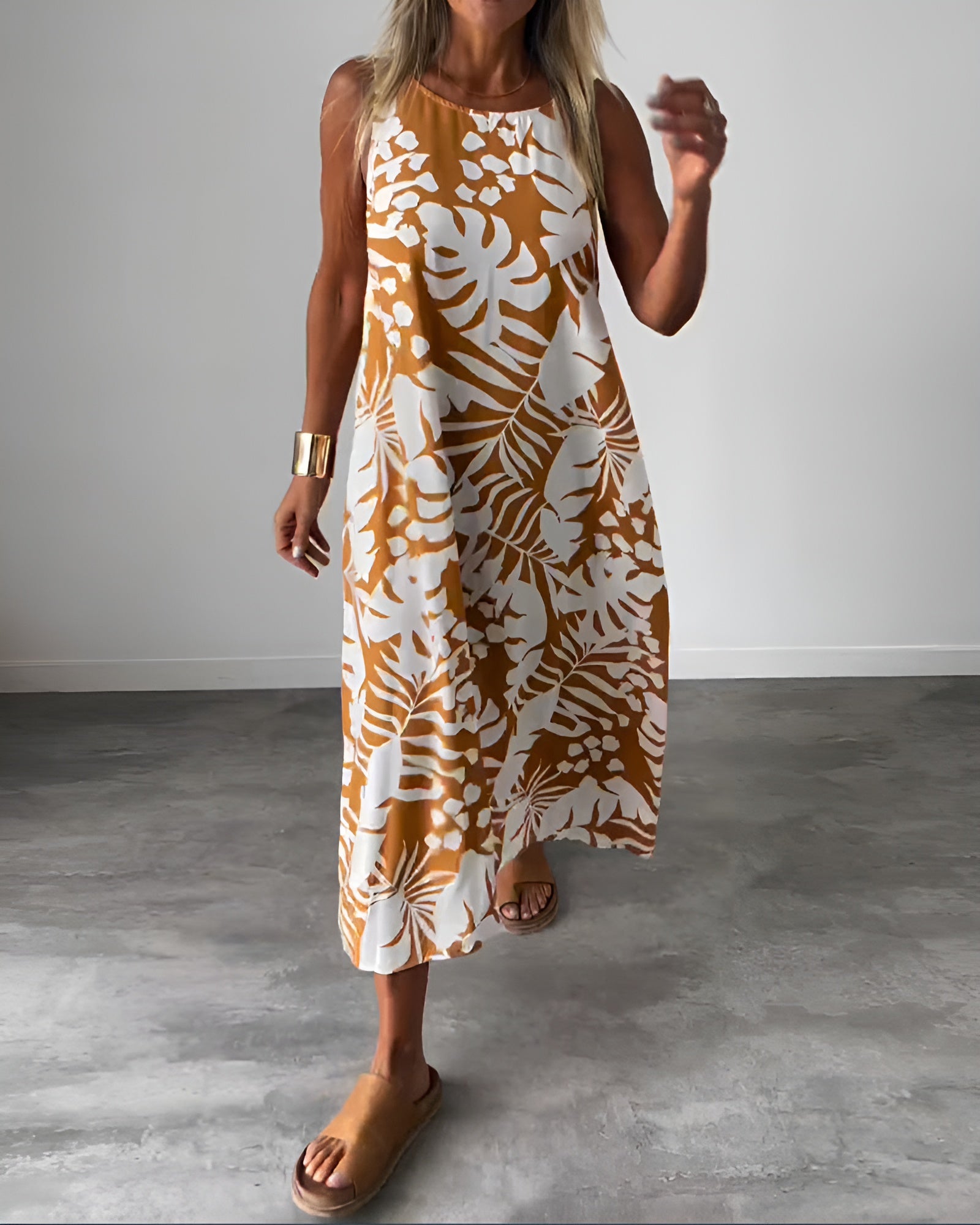 Charlotte | Elegant Sleeveless Maxi Dress