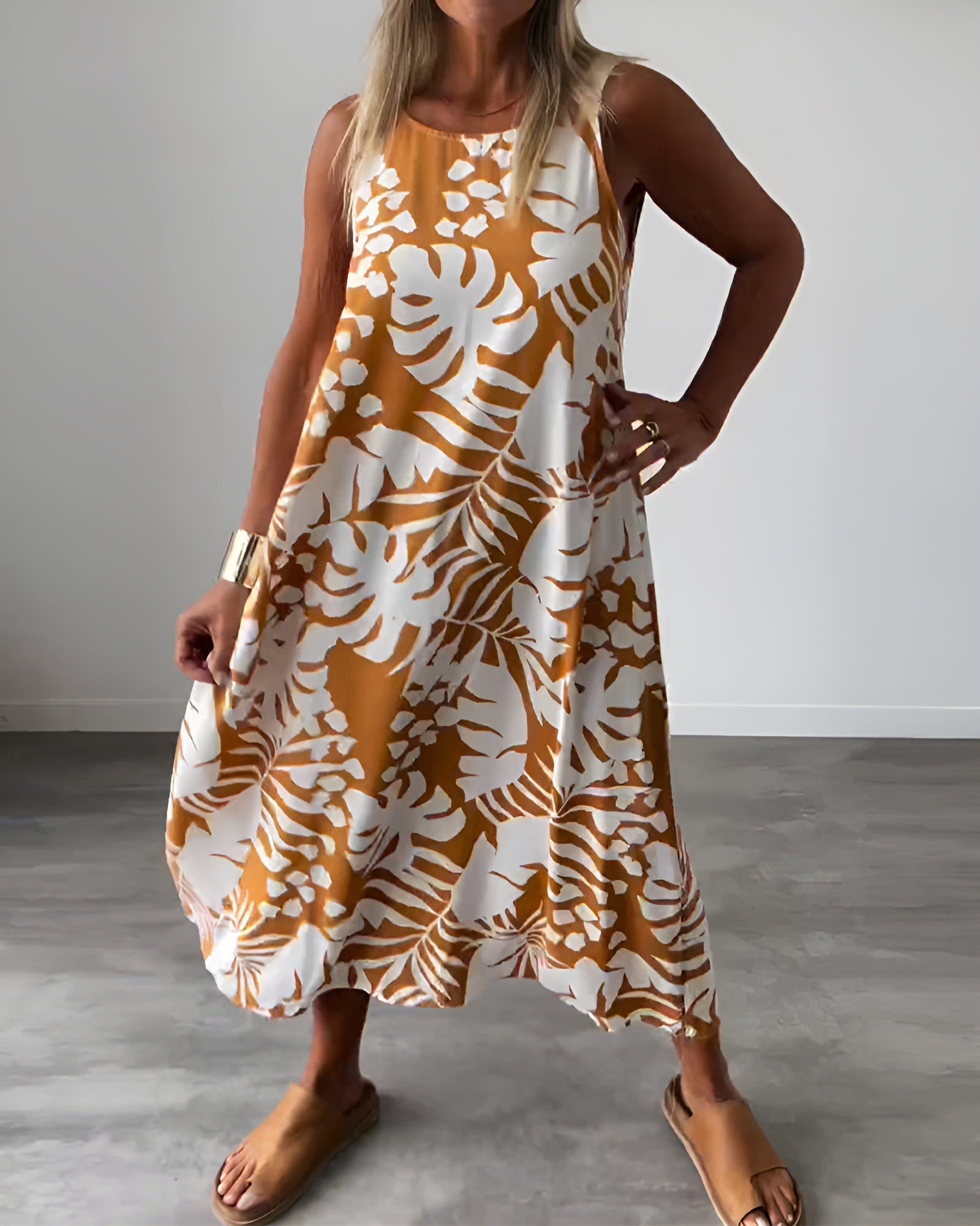 Charlotte | Elegant Sleeveless Maxi Dress