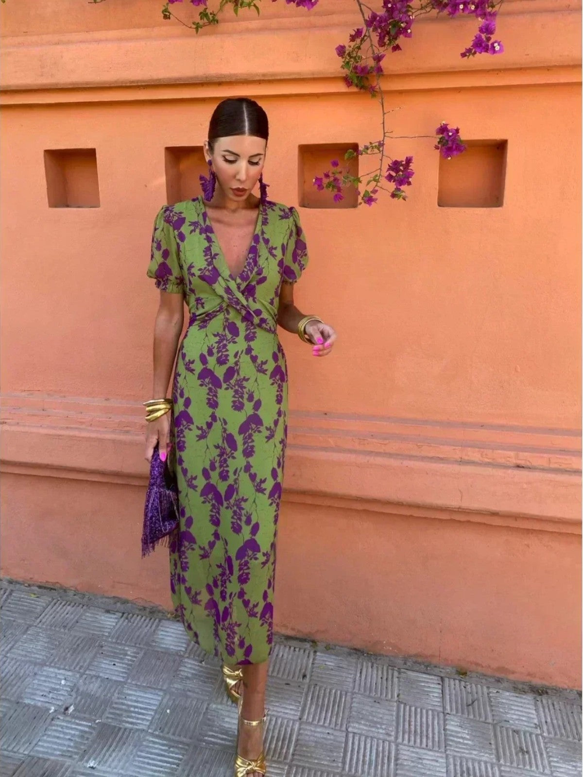 Elsie | Flowing Summer Midi Dress