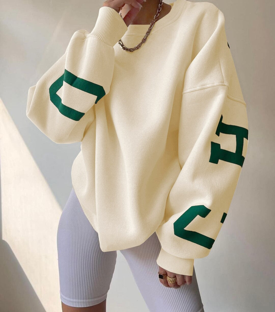Matilda | Relaxed Graphic Crewneck Jumper