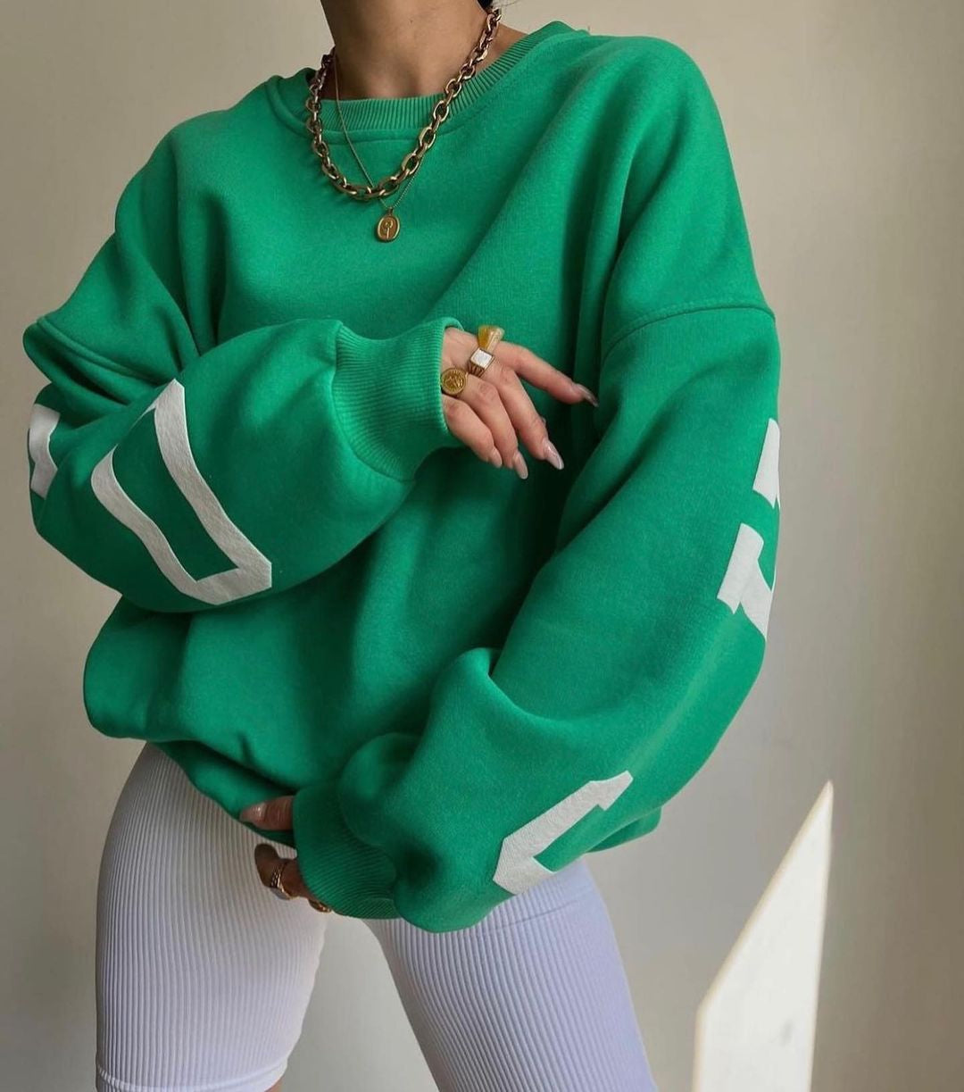 Matilda | Relaxed Graphic Crewneck Jumper