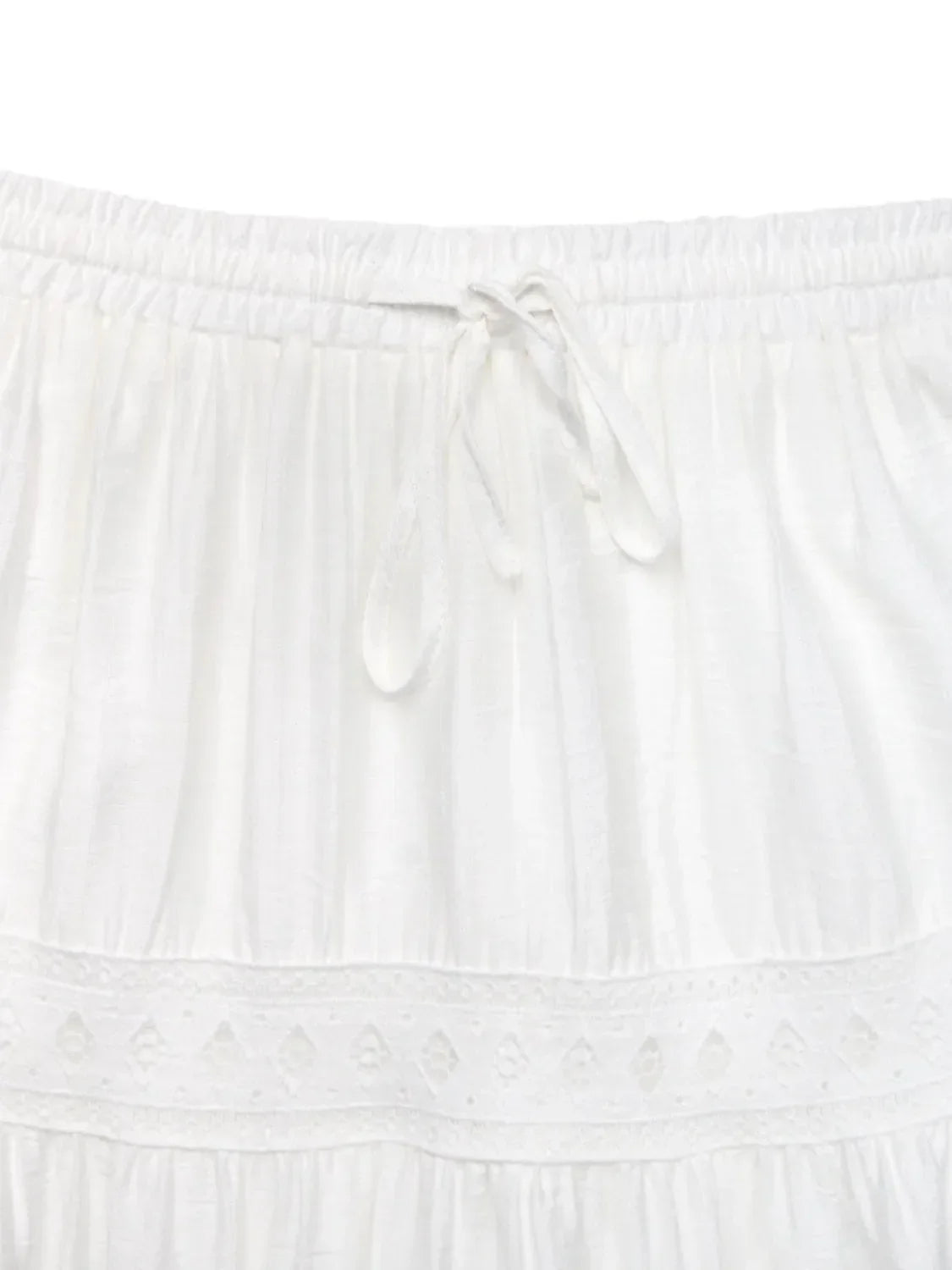 Florence | Lace Tiered Maxi Skirt