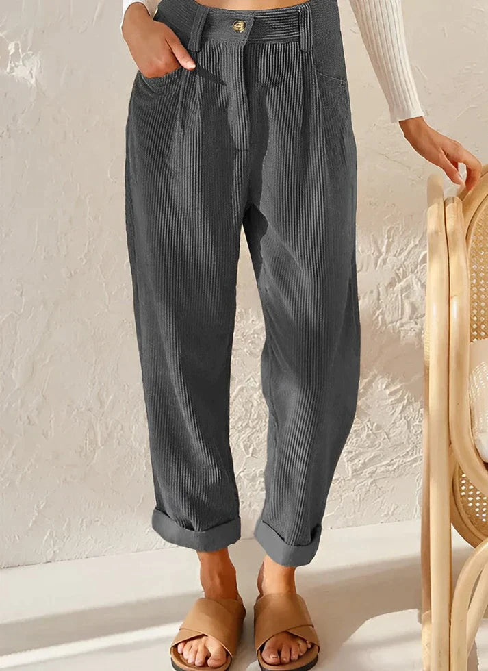 Elsie | Relaxed Wide Leg Trousers