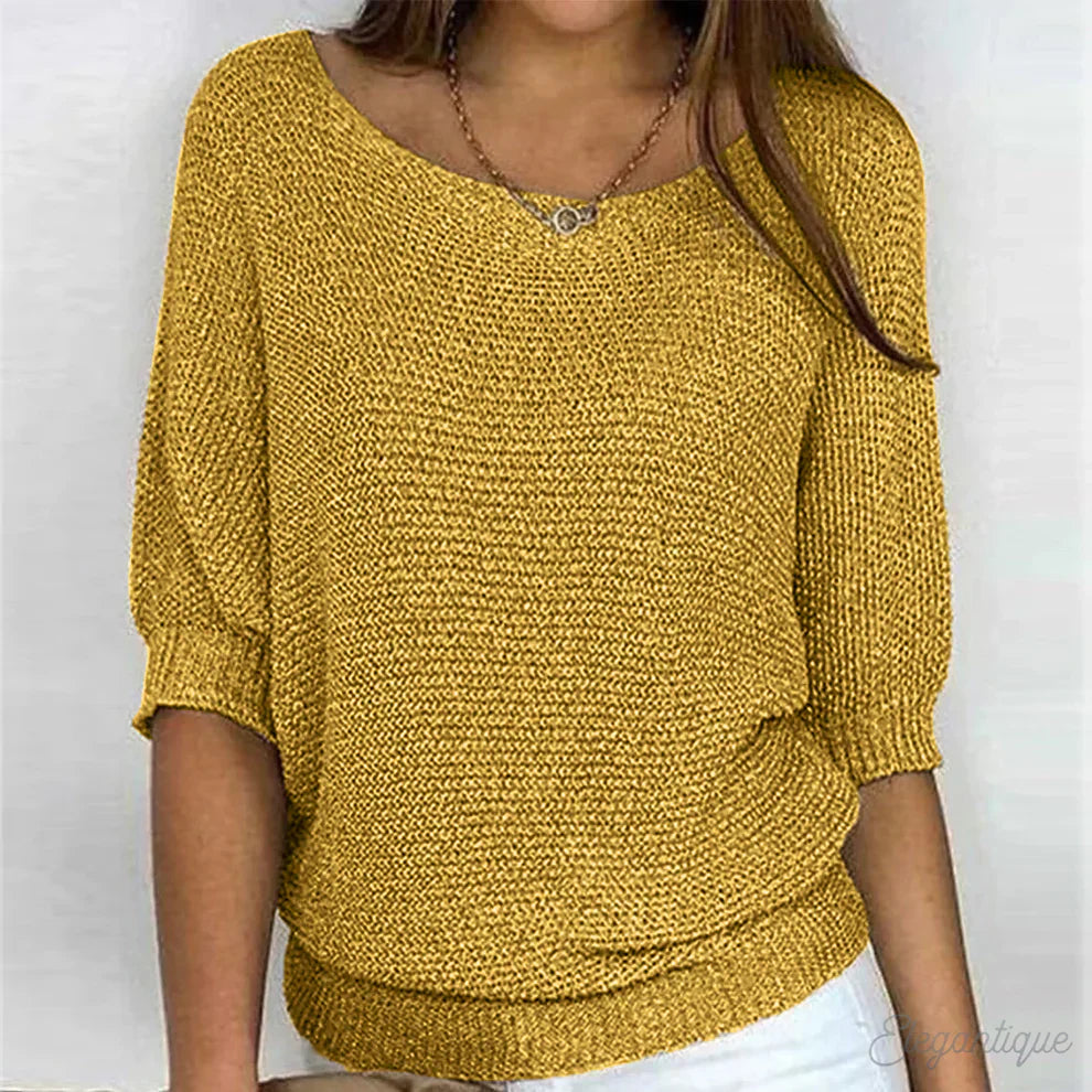 Florence | Lightweight Batwing Knit Jumper