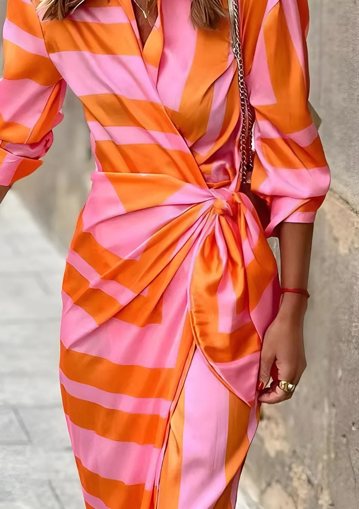 Maisie | Chic Wrap Shirt Dress