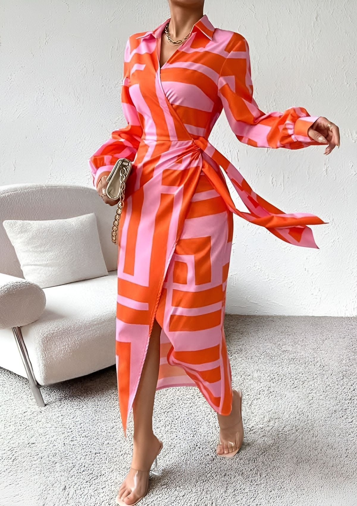 Maisie | Chic Wrap Shirt Dress