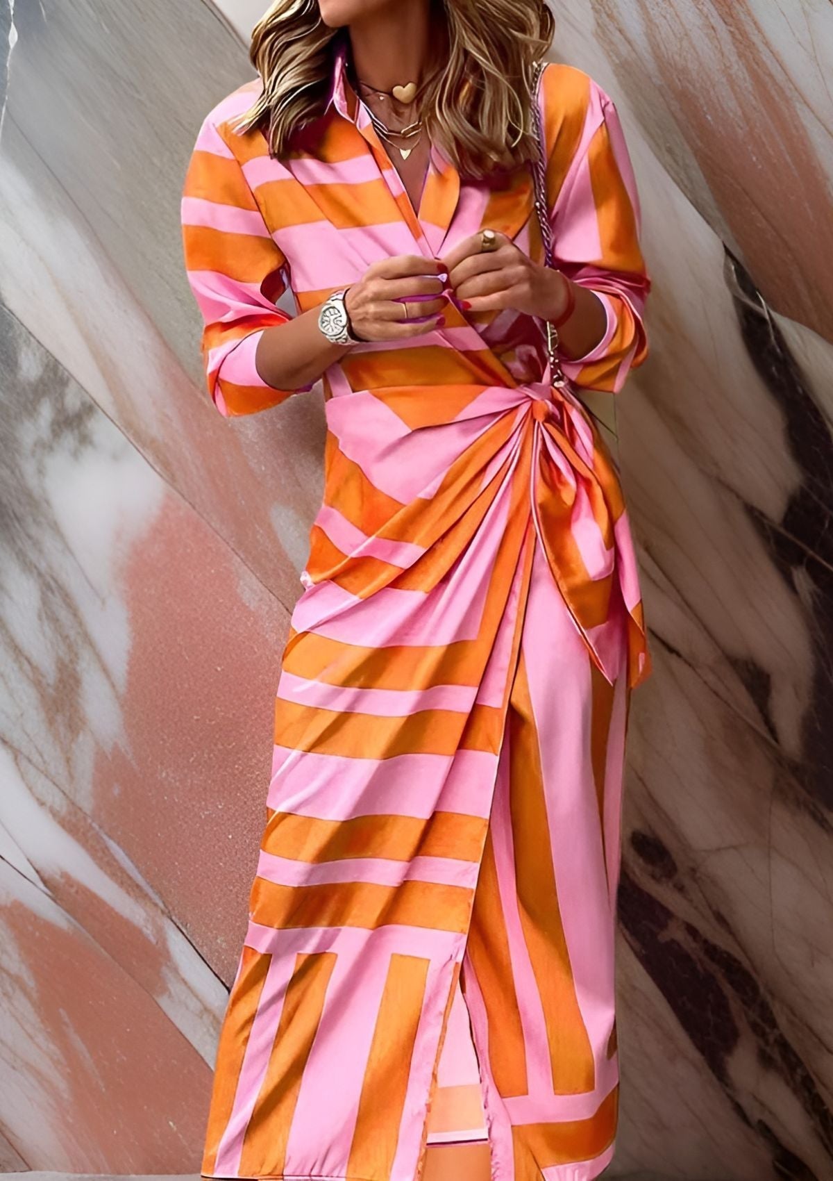 Maisie | Chic Wrap Shirt Dress