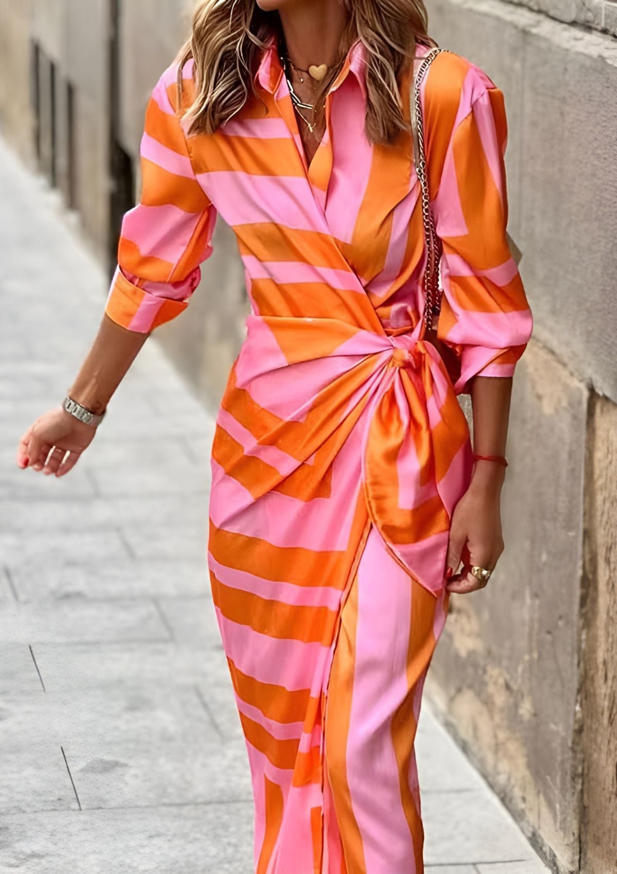 Maisie | Chic Wrap Shirt Dress