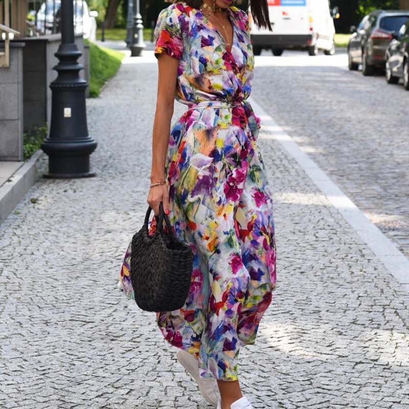 Poppy | Floral Print Dress for Spring and Summer