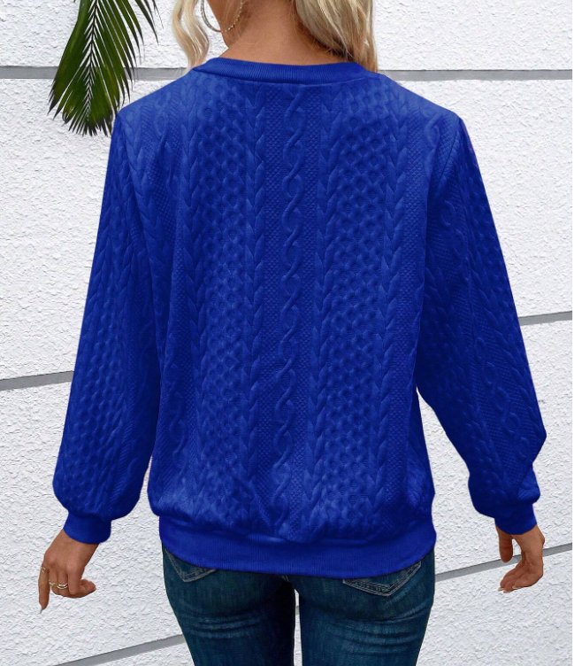 Charlotte | Cable Knit Half Zip Jumper