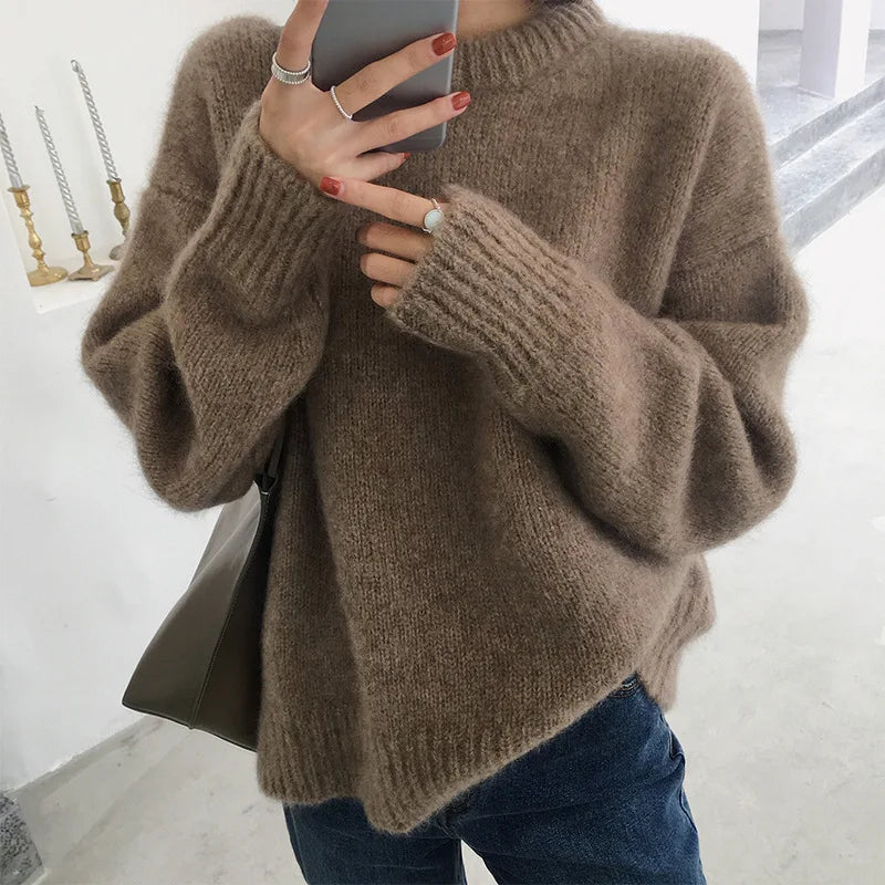 Beatrice | Relaxed Fluffy Knit Jumper
