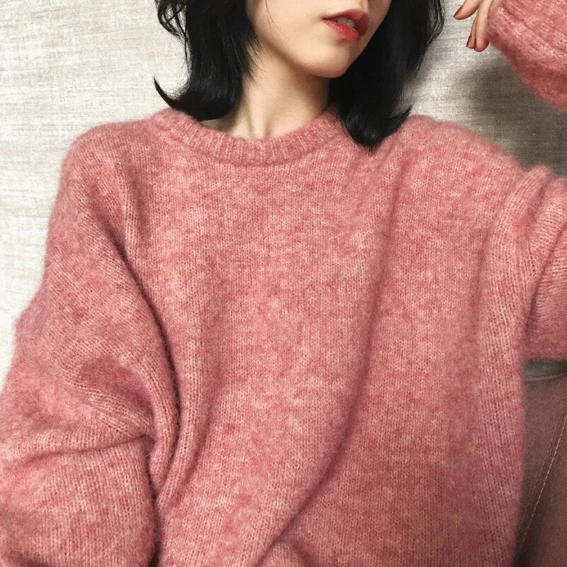Beatrice | Relaxed Fluffy Knit Jumper