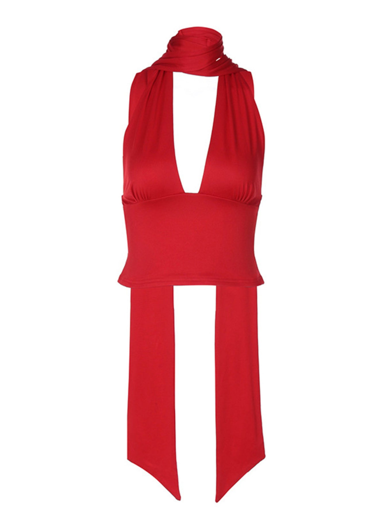 Isla | Halter Neck Tie Cami Top