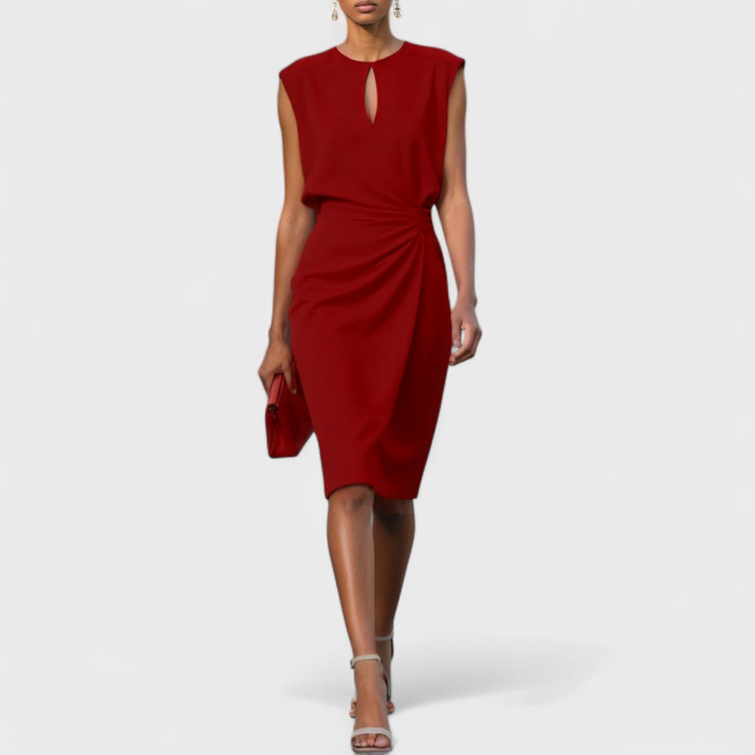 Eleanor | Elegant Midi Occasion Dress