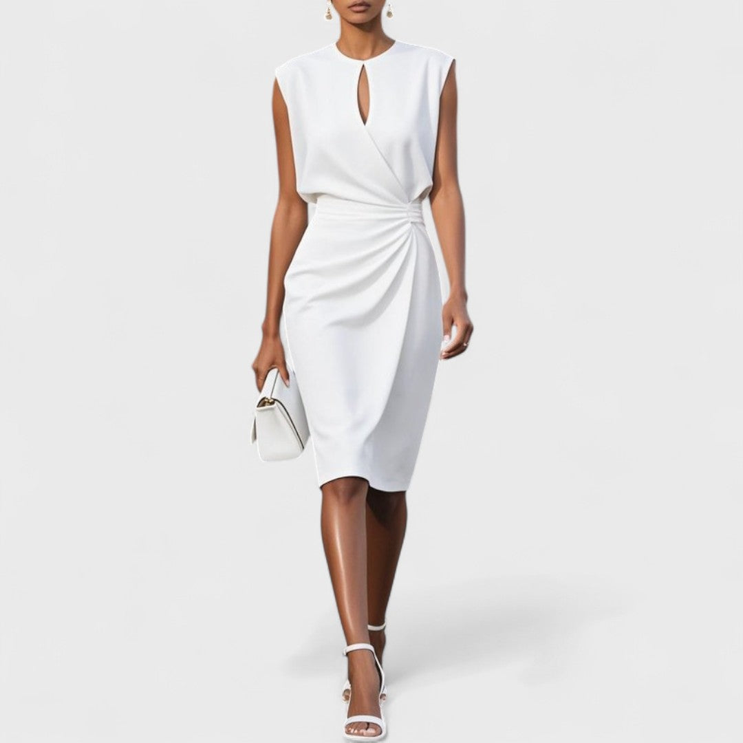 Eleanor | Elegant Midi Occasion Dress