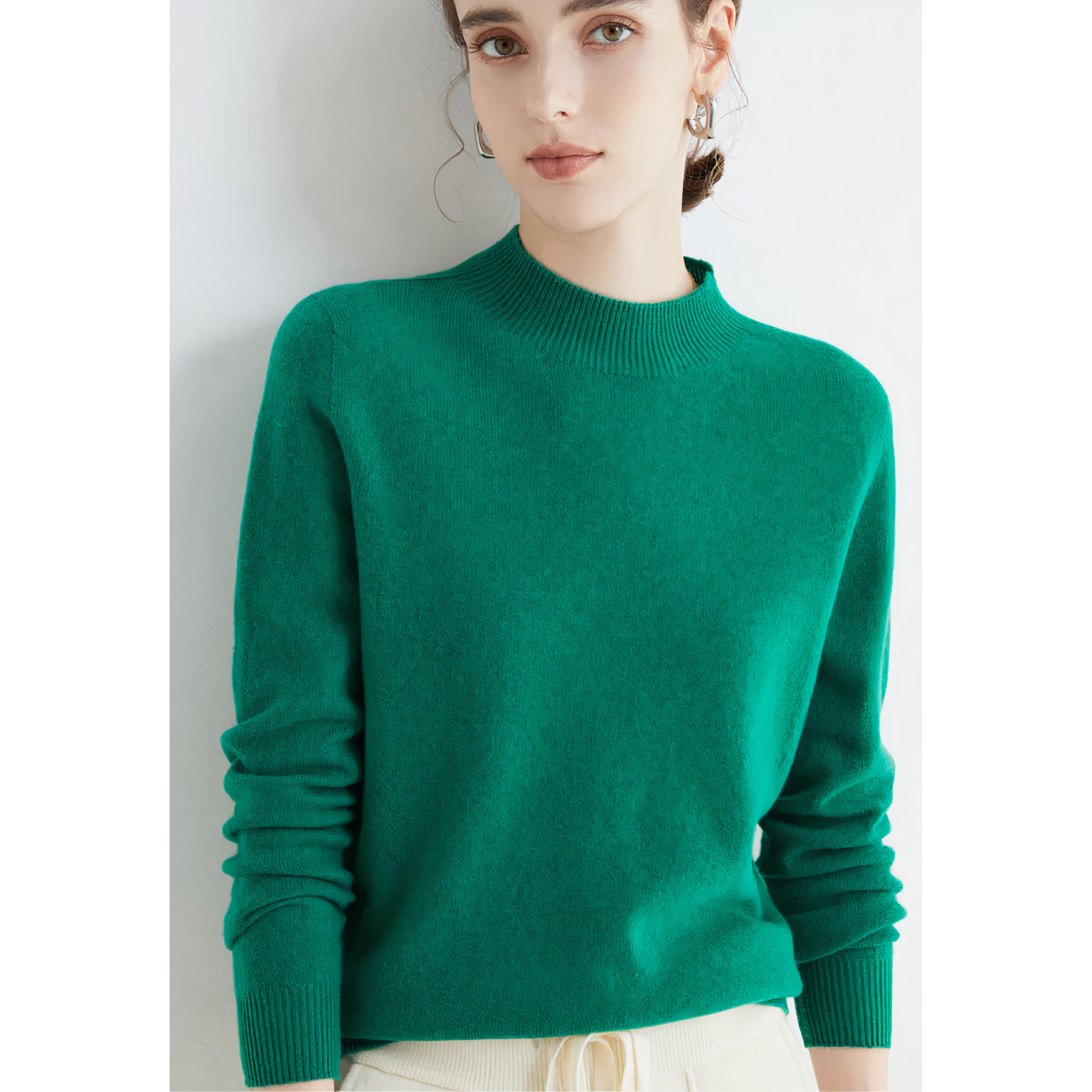 Evie | Luxury Cashmere Blend Knit Jumper