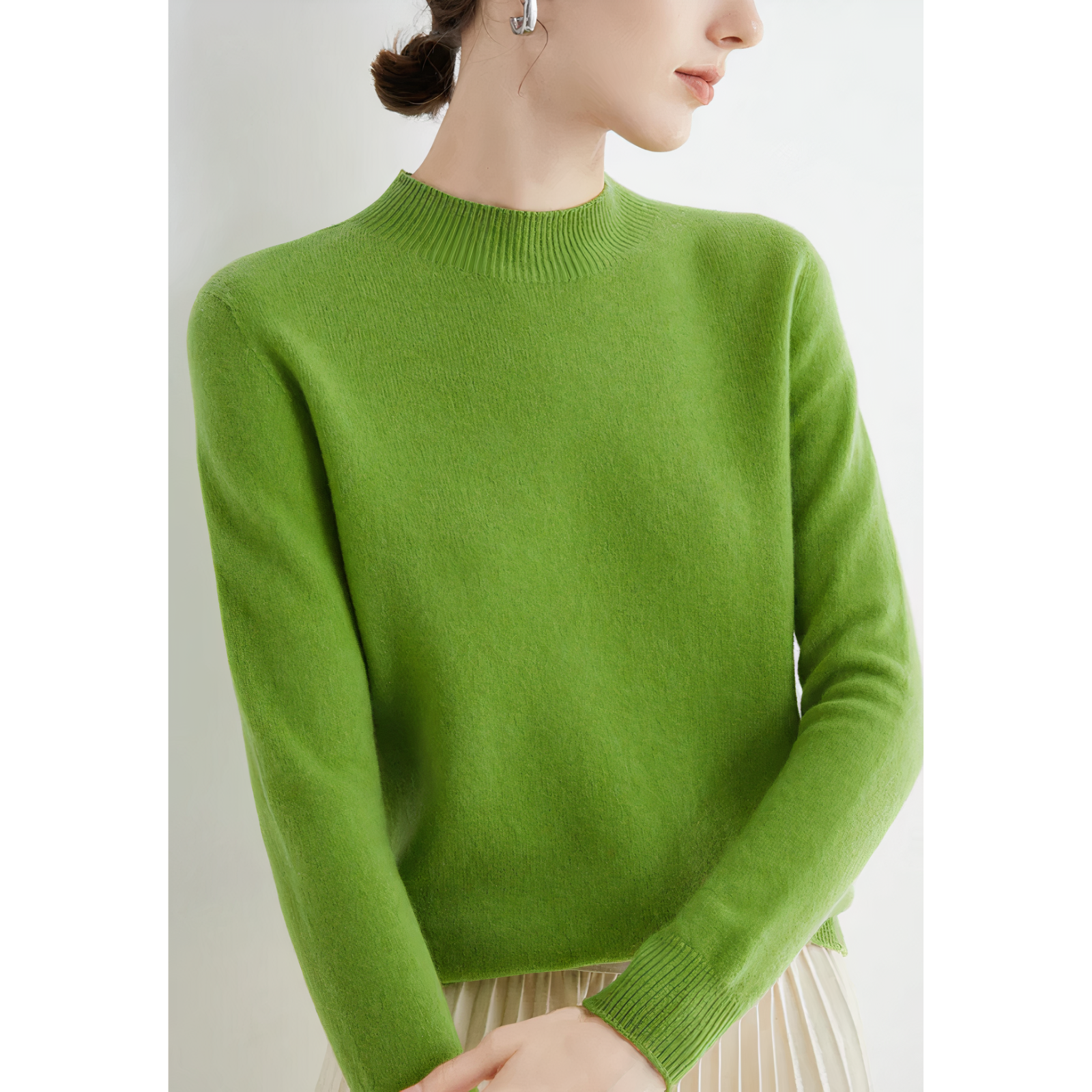 Evie | Luxury Cashmere Blend Knit Jumper