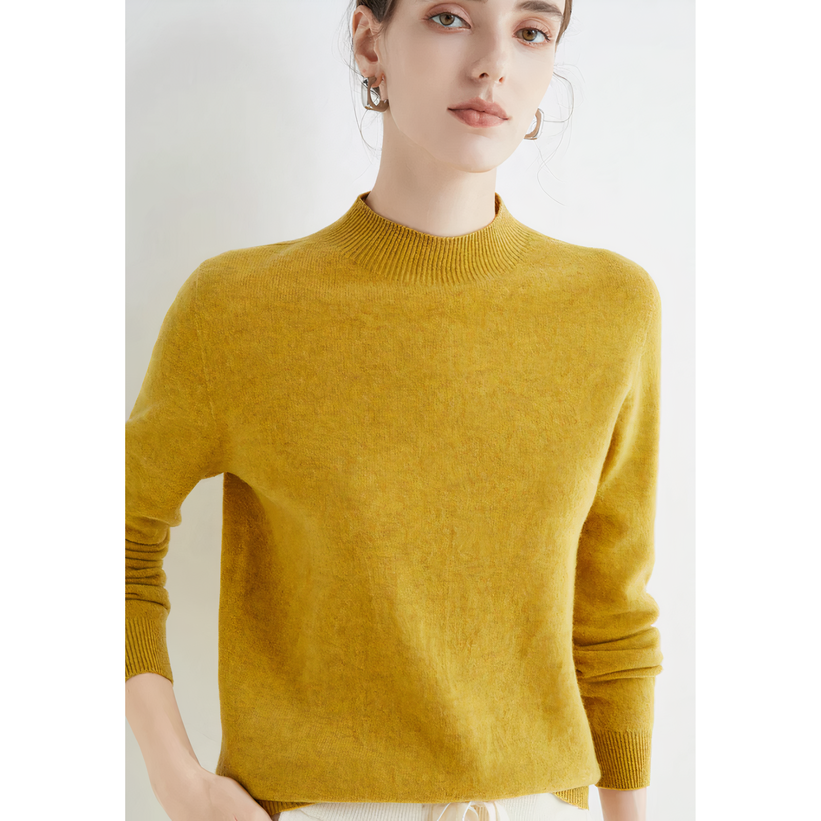 Evie | Luxury Cashmere Blend Knit Jumper