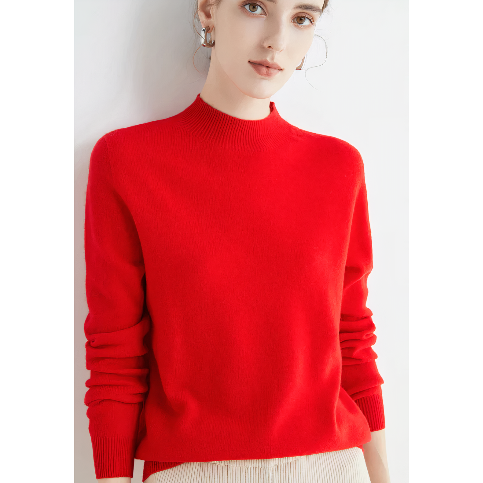 Evie | Luxury Cashmere Blend Knit Jumper