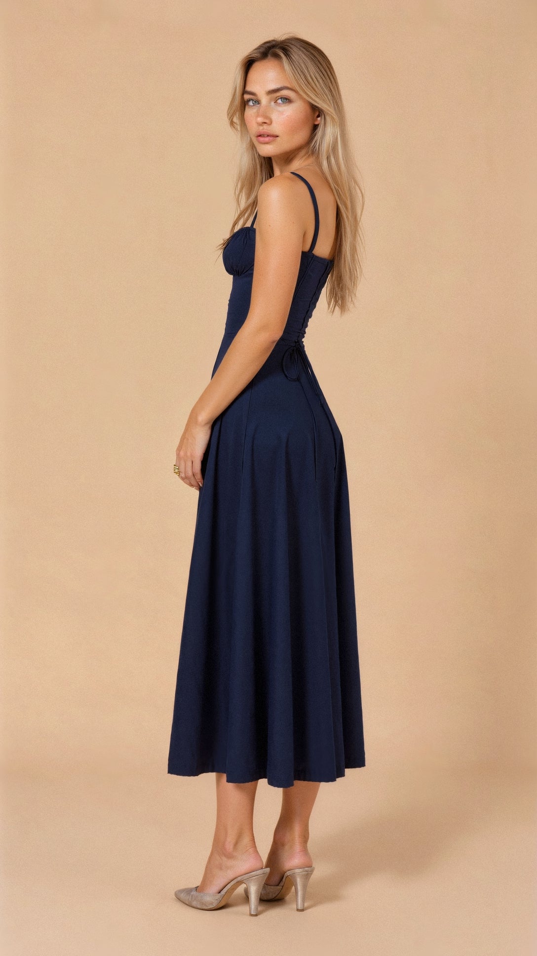Poppy | Corset Fit Midi Dress