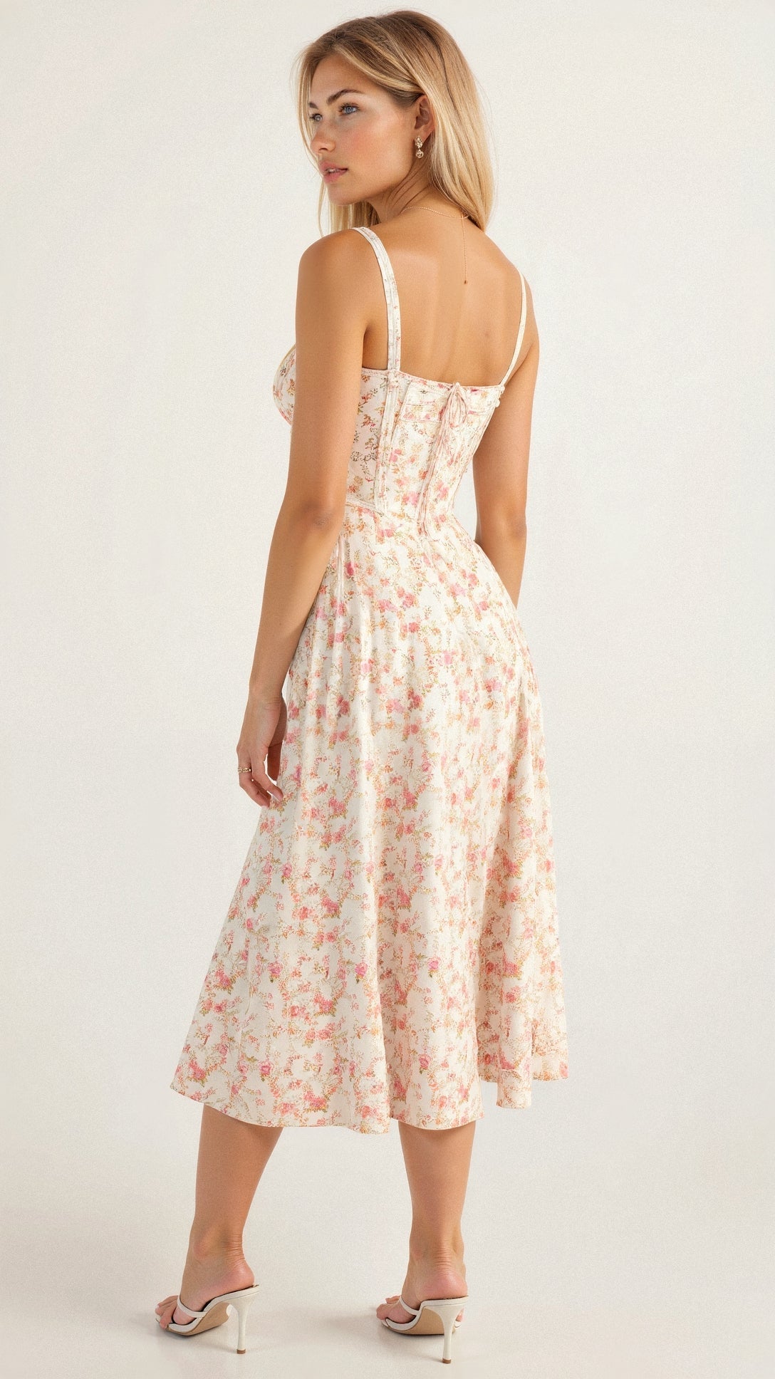 Poppy | Corset Fit Midi Dress