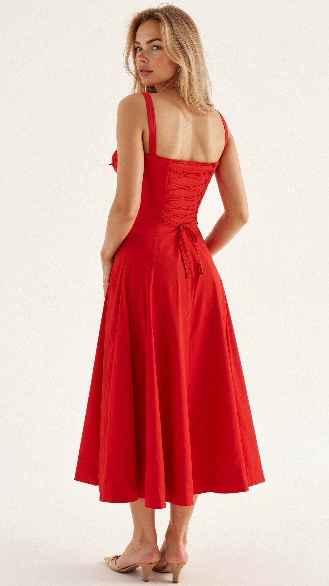 Poppy | Corset Fit Midi Dress