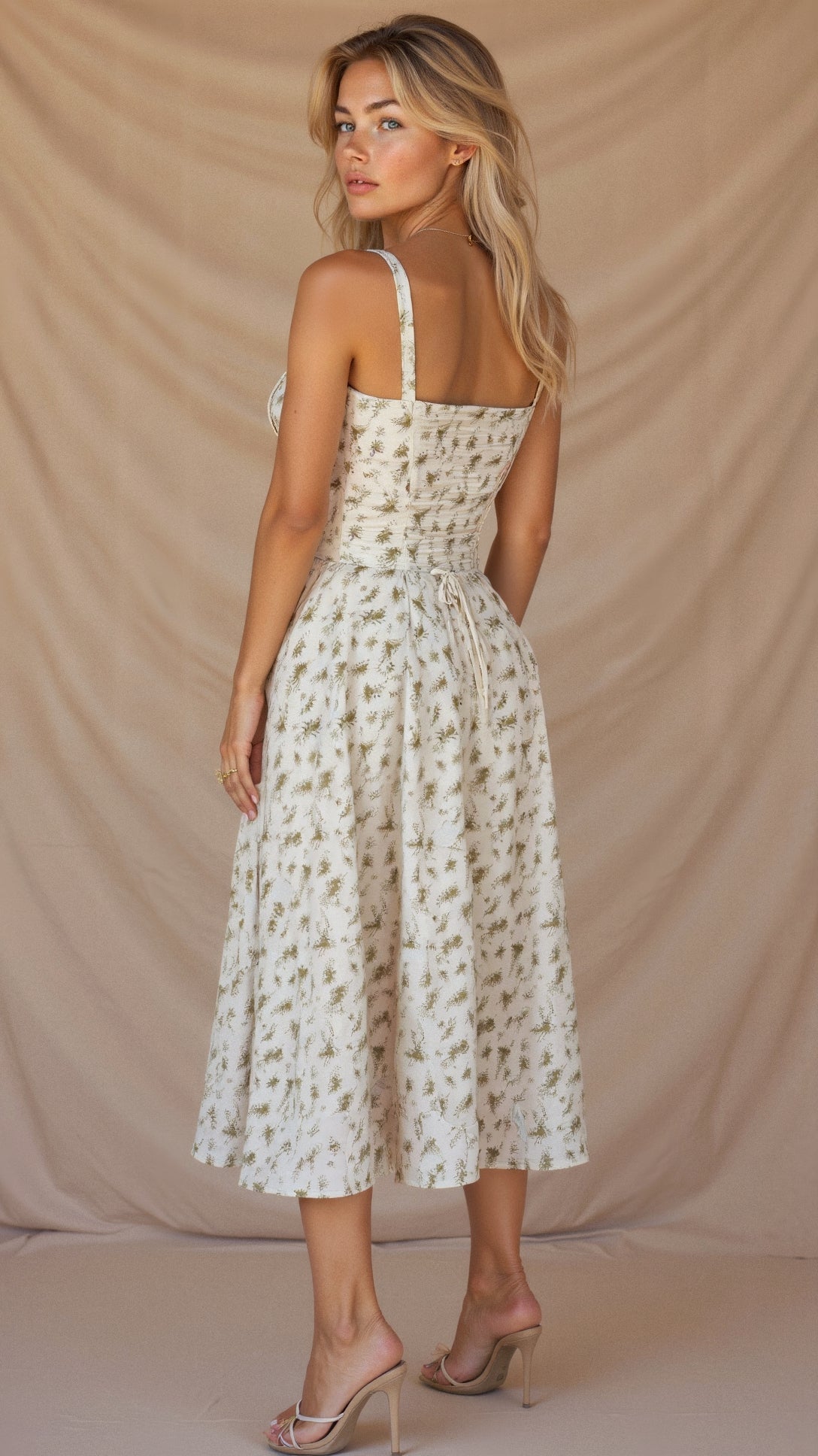 Poppy | Corset Fit Midi Dress