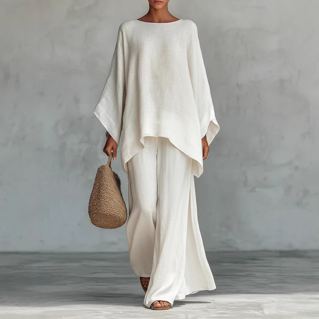 Holly | Relaxed Batwing Two Piece Set