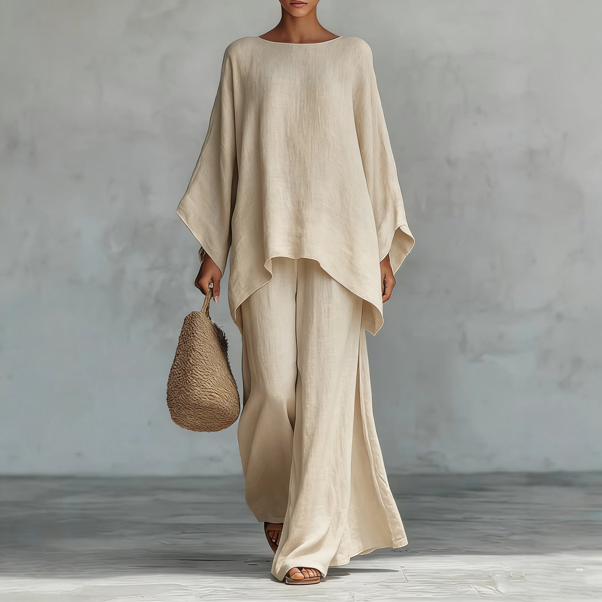 Holly | Relaxed Batwing Two Piece Set