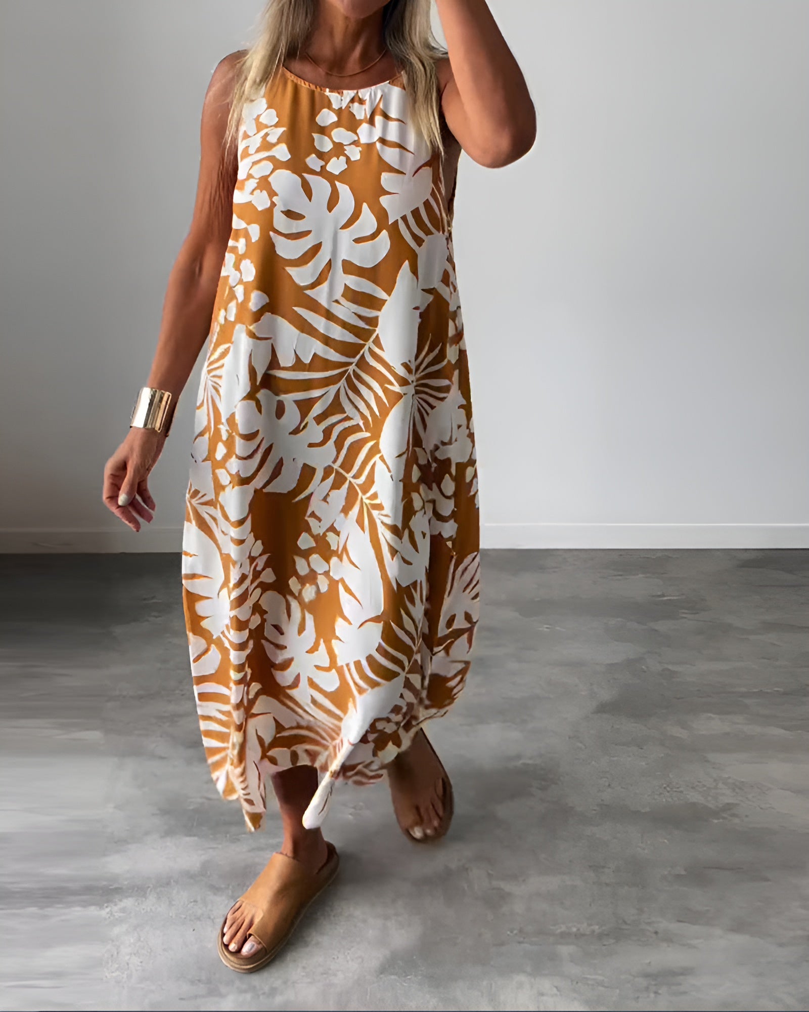 Charlotte | Elegant Sleeveless Maxi Dress