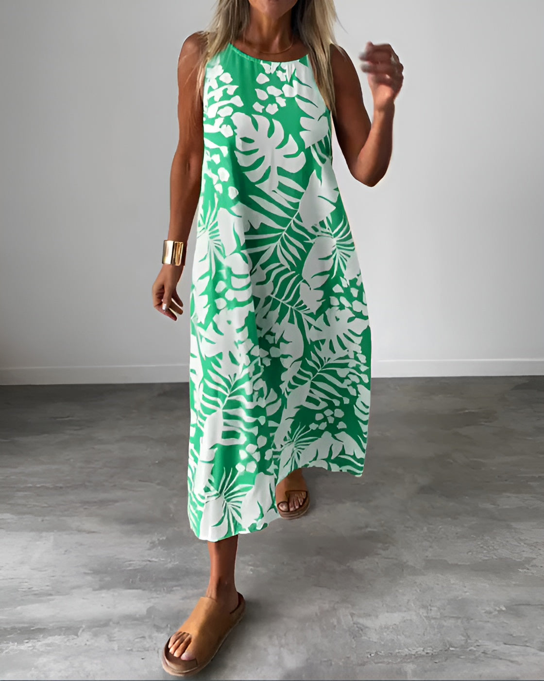 Charlotte | Elegant Sleeveless Maxi Dress