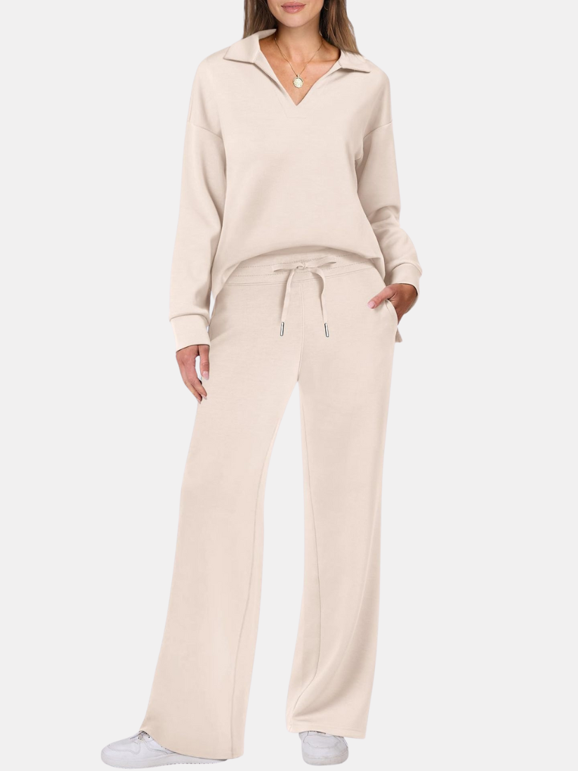 Florence | Signature Longline Sleeve Lounge Set with Trousers