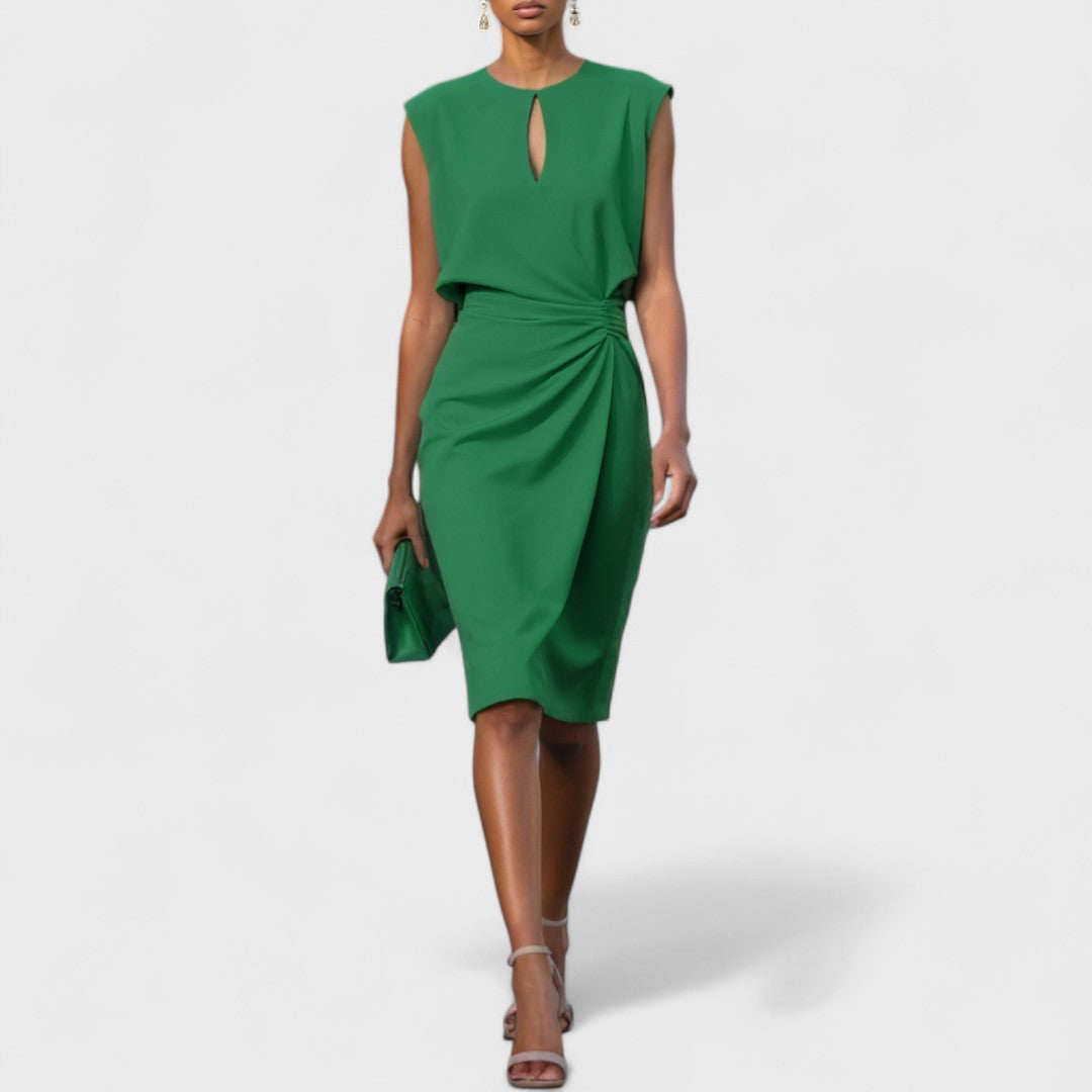 Eleanor | Elegant Midi Occasion Dress