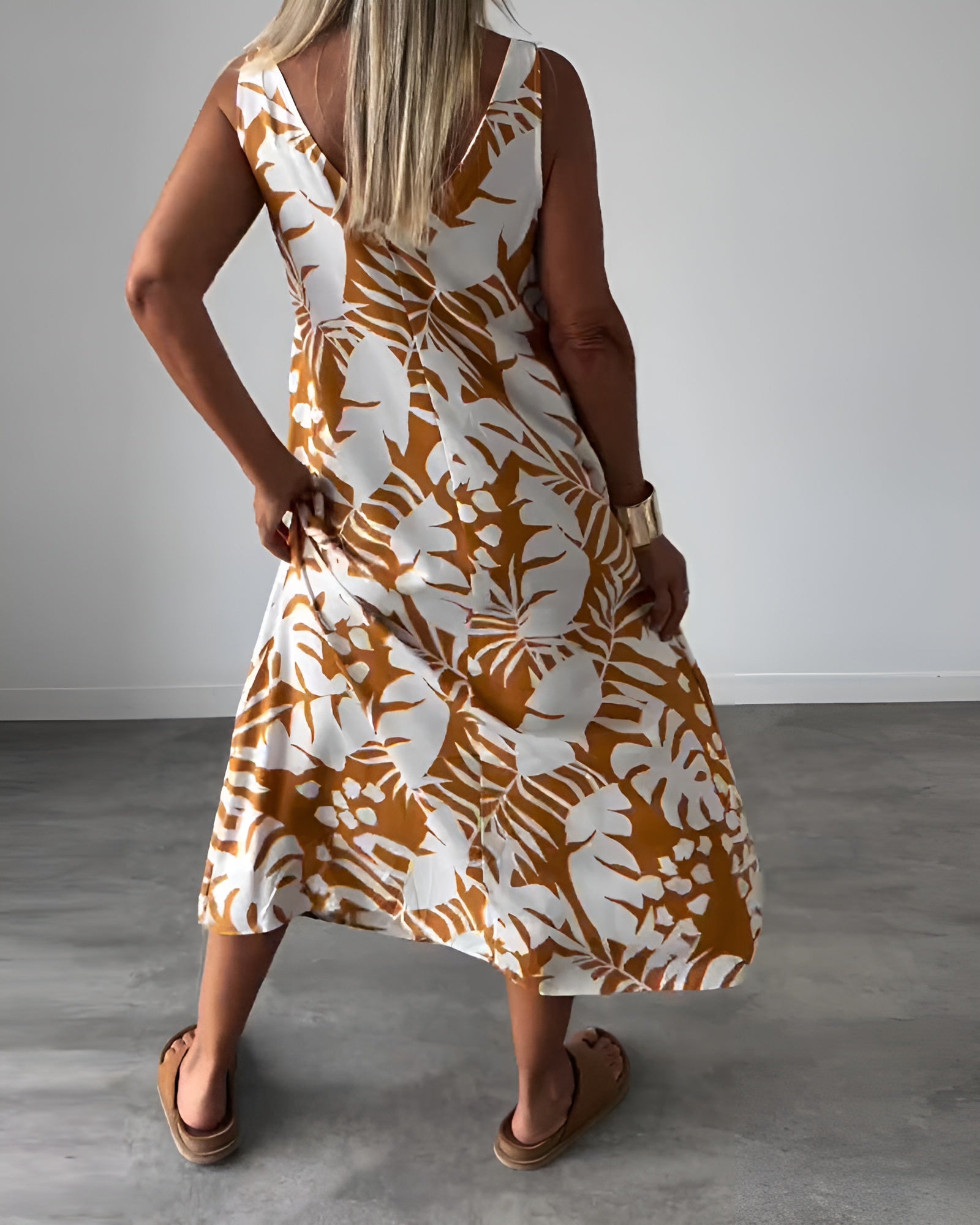 Charlotte | Elegant Sleeveless Maxi Dress
