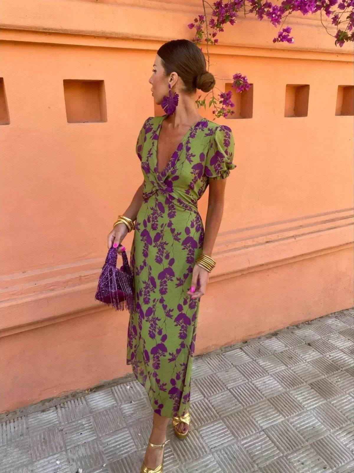 Elsie | Flowing Summer Midi Dress