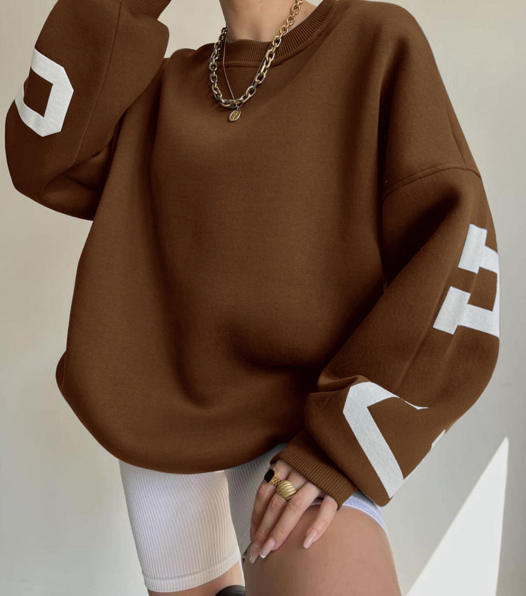 Matilda | Relaxed Graphic Crewneck Jumper