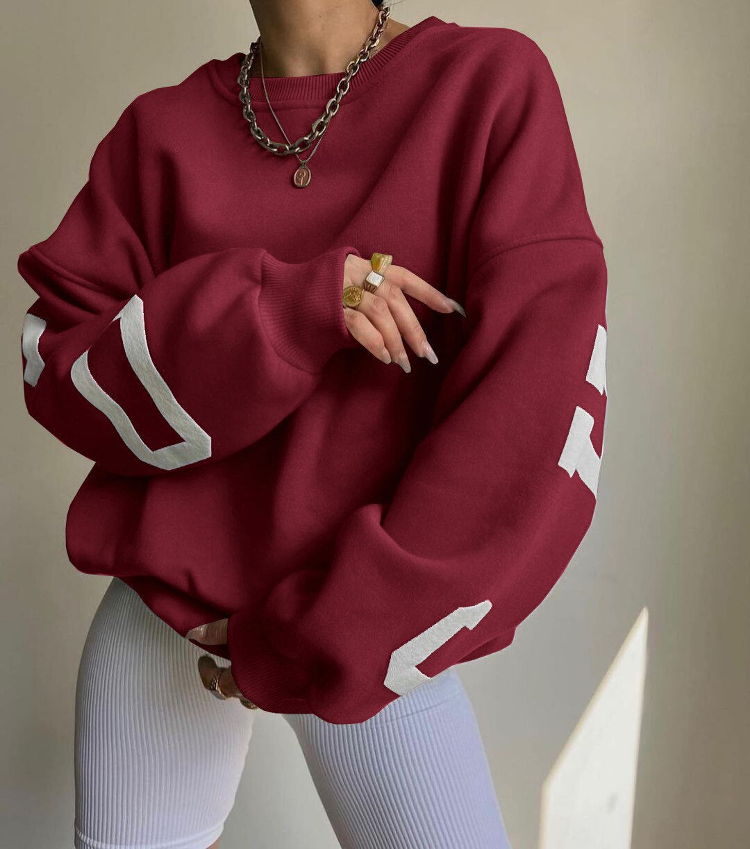 Matilda | Relaxed Graphic Crewneck Jumper