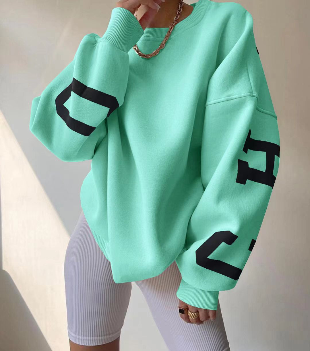 Matilda | Relaxed Graphic Crewneck Jumper