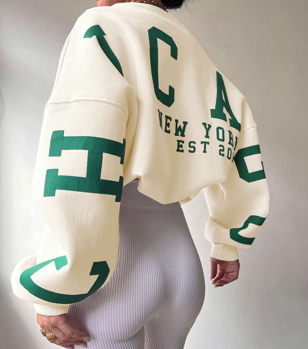 Matilda | Relaxed Graphic Crewneck Jumper