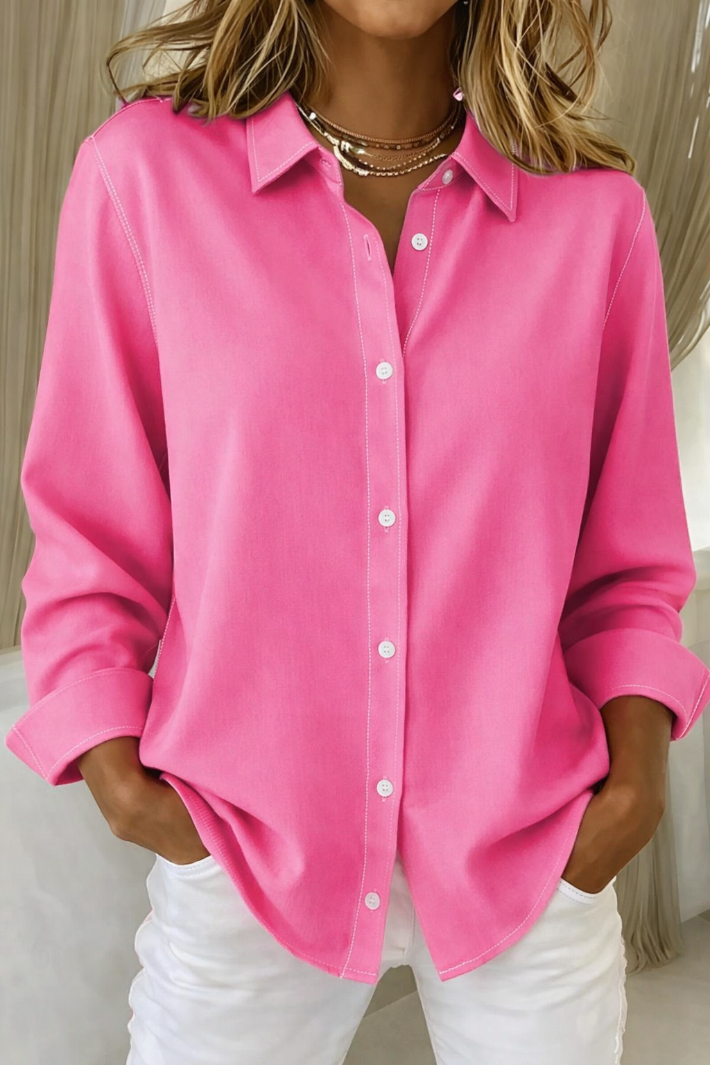 Matilda | Relaxed Button Down Shirt