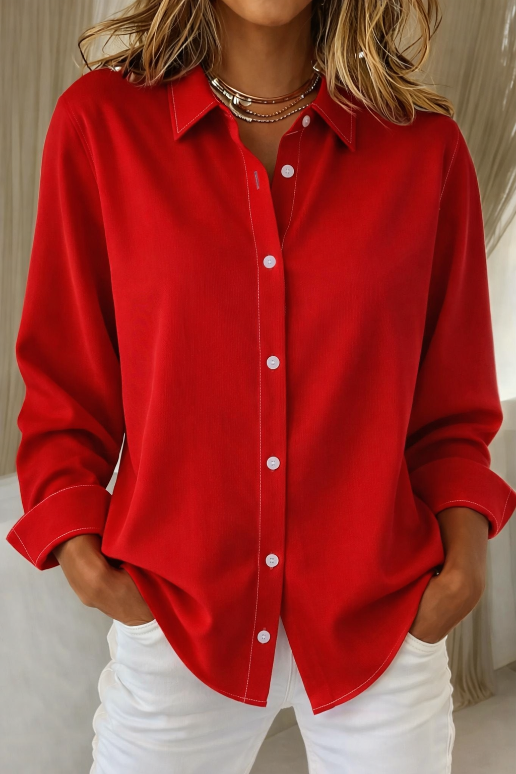 Matilda | Relaxed Button Down Shirt
