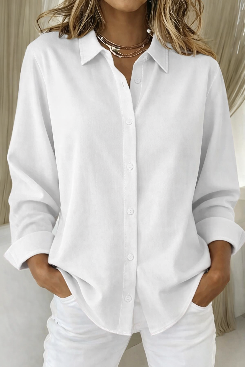 Matilda | Relaxed Button Down Shirt