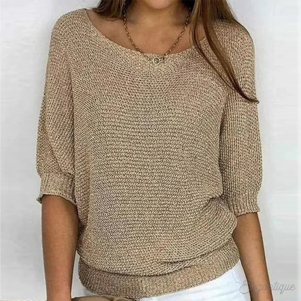 Florence | Lightweight Batwing Knit Jumper