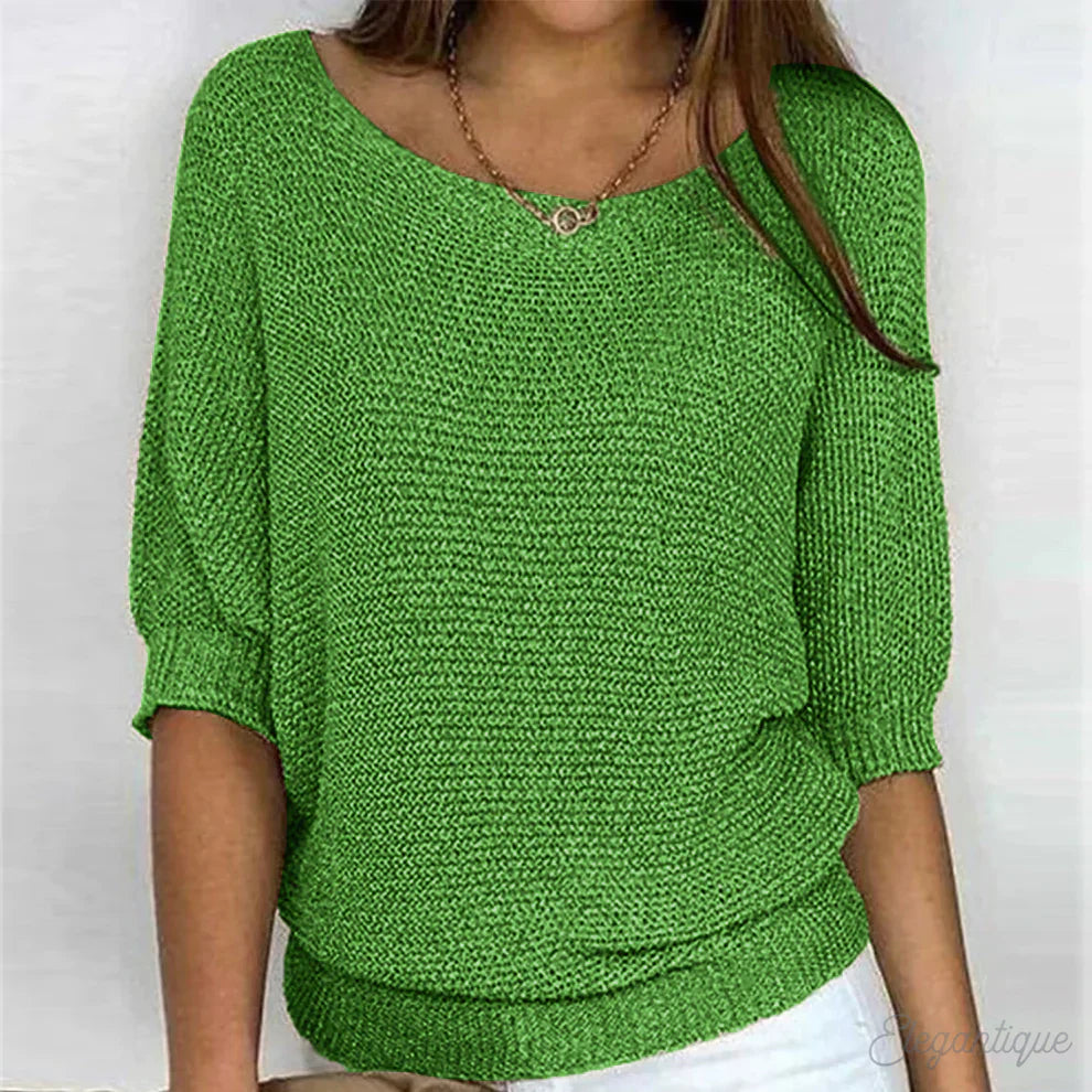 Florence | Lightweight Batwing Knit Jumper