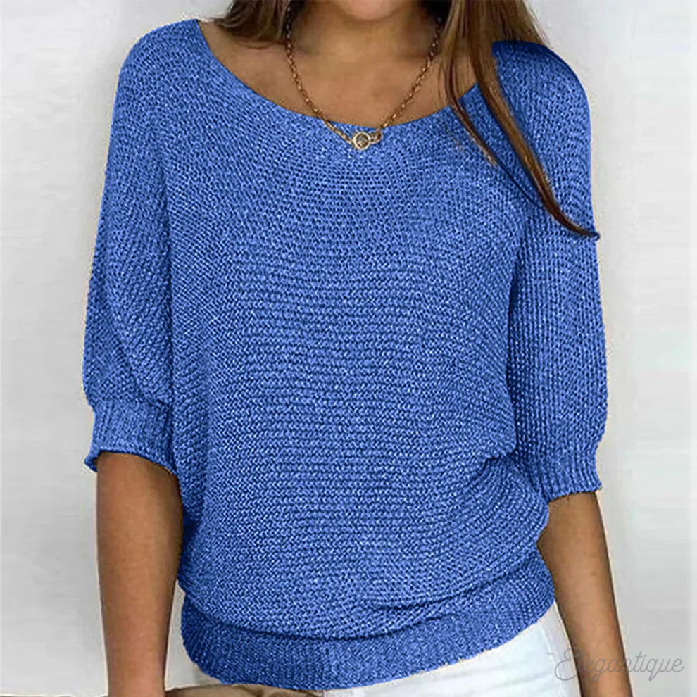 Florence | Lightweight Batwing Knit Jumper