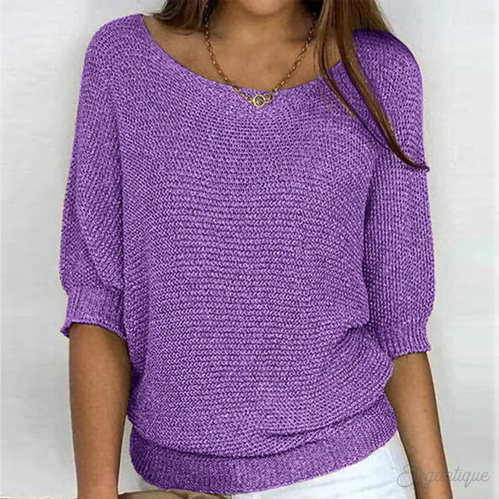 Florence | Lightweight Batwing Knit Jumper