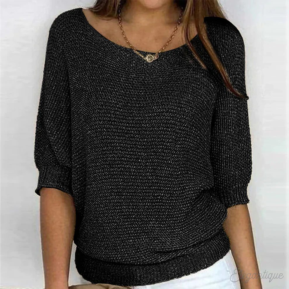Florence | Lightweight Batwing Knit Jumper